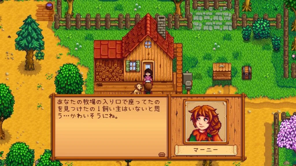 『Stardew Valley』ペットのお迎え