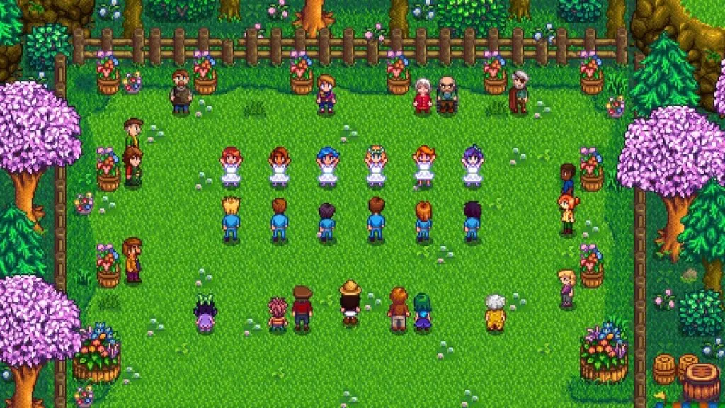 『Stardew Valley』フラワーダンス