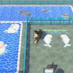 『あつまれ どうぶつの森』はっけい島の風景