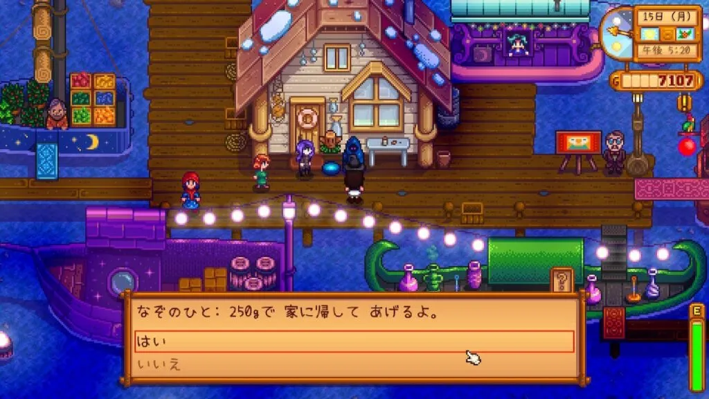 『Stardew Valley』ナゾのヒト