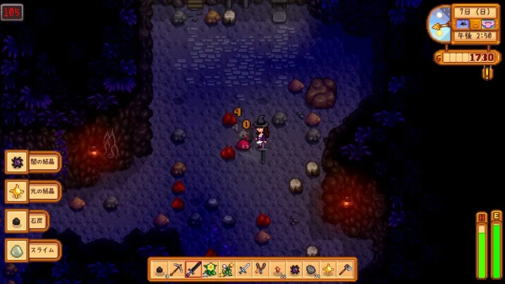 『Stardew Valley』戦闘