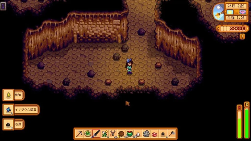 『Stardew Valley』ドクロの洞窟