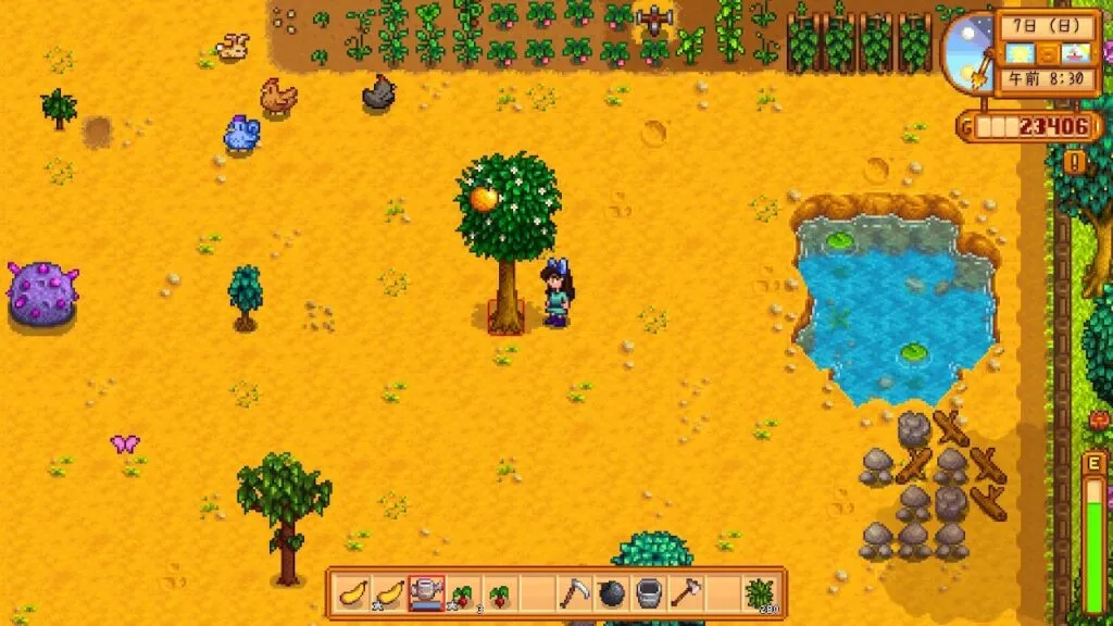 『Stardew Valley』果樹