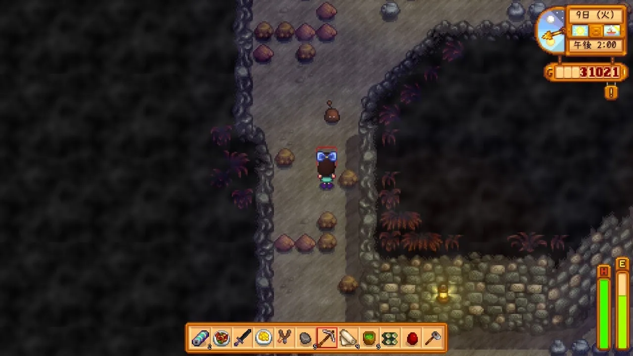 『Stardew Valley』石切場の坑道