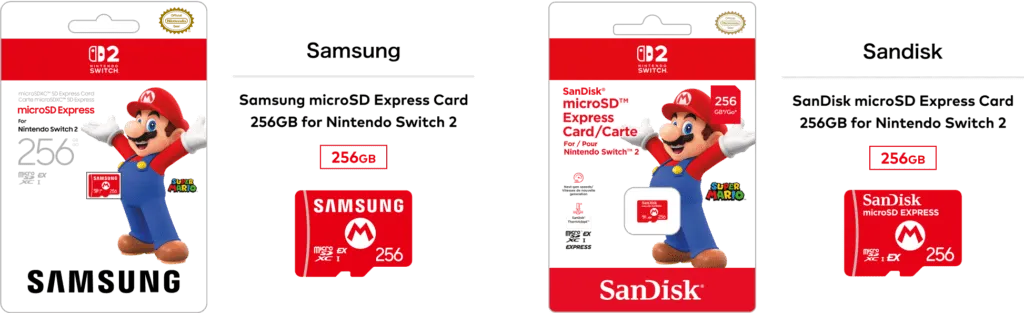  「microSD Expressカード」のライセンス商品