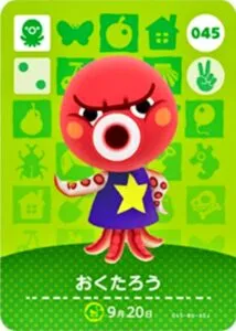 『どうぶつの森』amiiboカード おくたろう