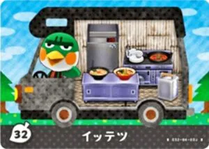 『どうぶつの森』amiiboカード イッテツ