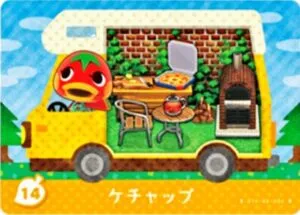 『どうぶつの森』amiiboカード ケチャップ