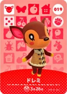 『どうぶつの森』amiiboカード ドレミ