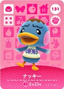 『どうぶつの森』amiiboカード ナッキー