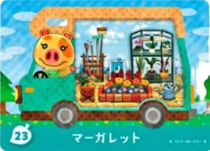 『どうぶつの森』amiiboカード マーガレット
