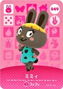 『どうぶつの森』amiiboカード ミミィ