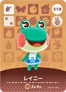 『どうぶつの森』amiiboカード レイニー