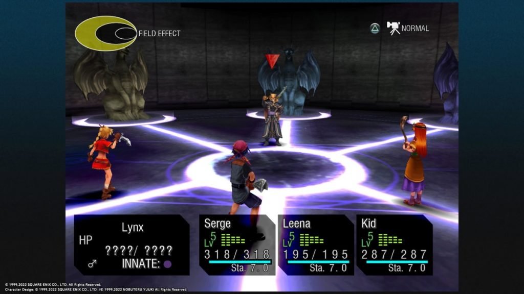 Fighting Lynx in Fort Dragonia in Chrono Cross.