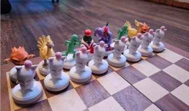 『ファイナルファンタジー』ファン、同作を題材にしたチェスセットを制作!?
