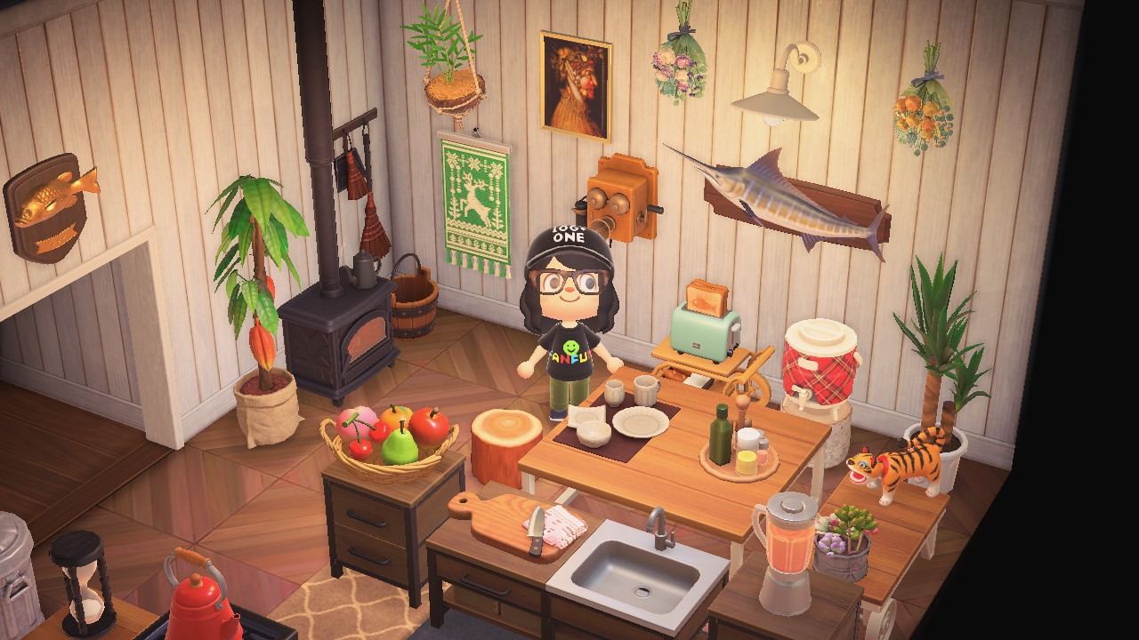 『あつまれ どうぶつの森』カナヘイの島り部屋