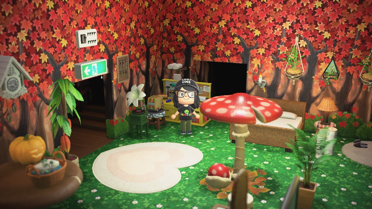 『あつまれ どうぶつの森』いよこま島部屋