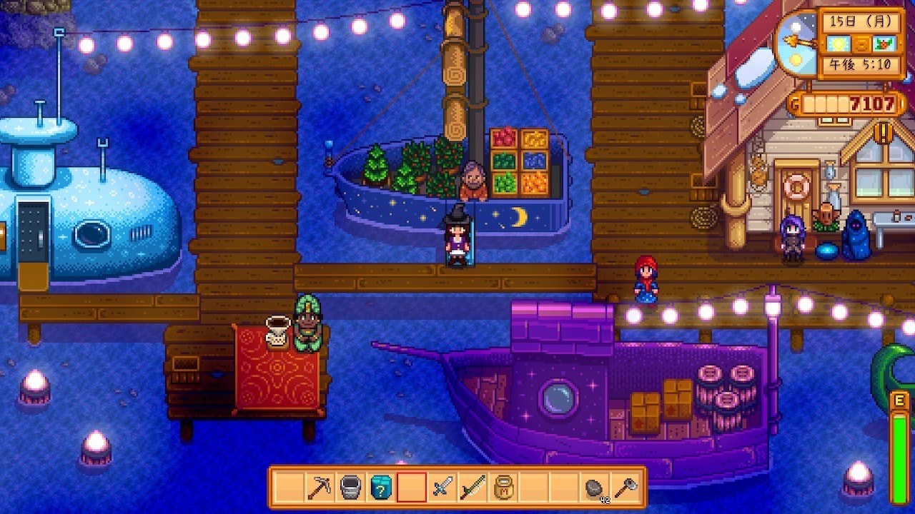 『Stardew Valley』デコレーションボート