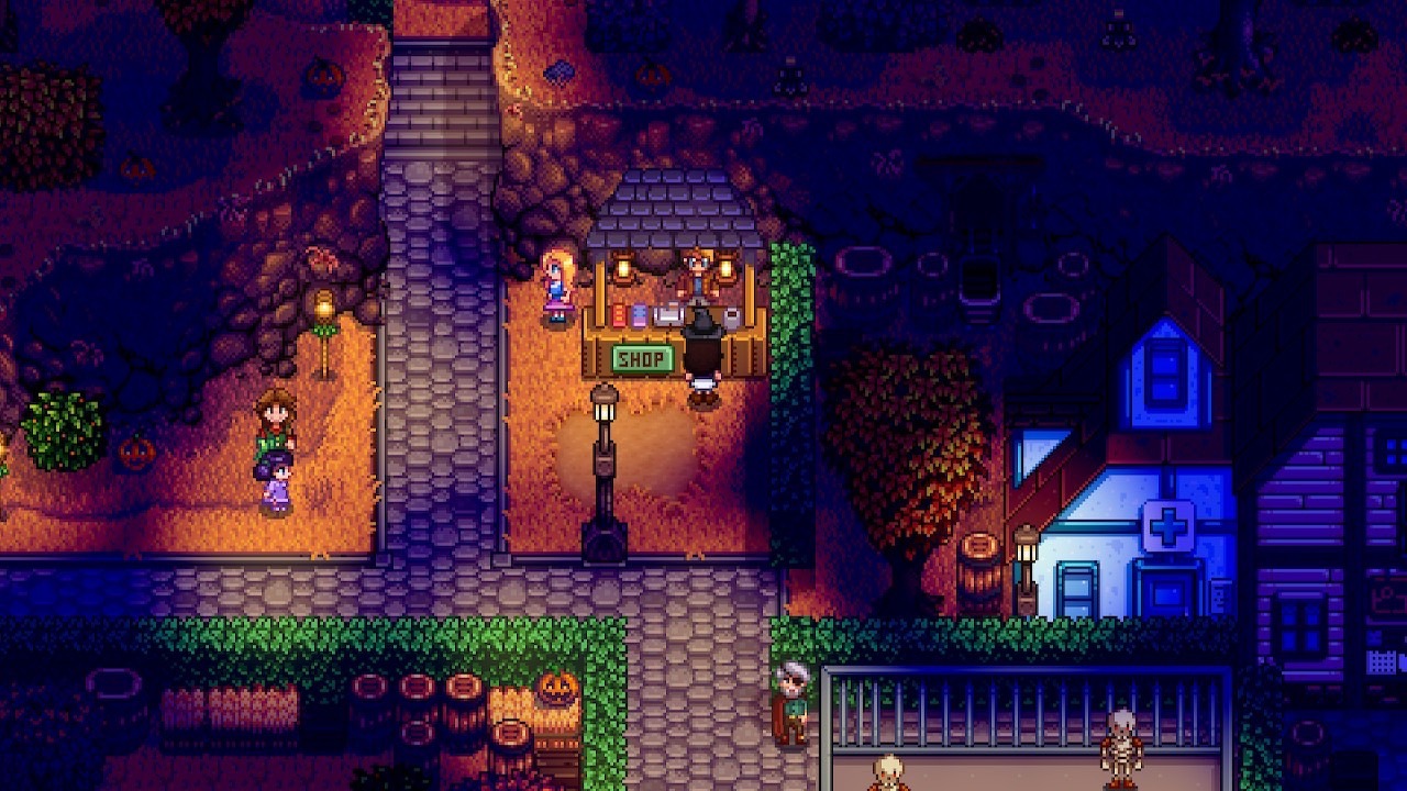 『Stardew Valley』スピリットイブの屋台
