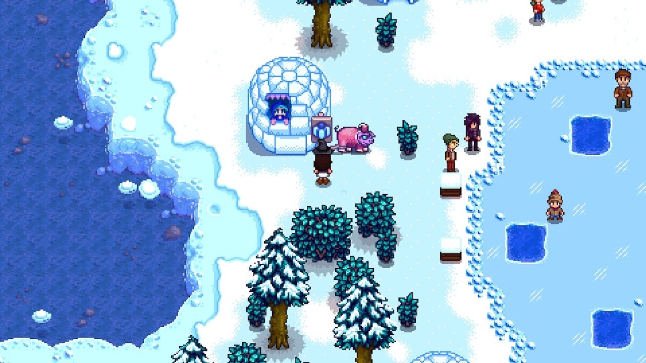 『Stardew Valley』氷まつり