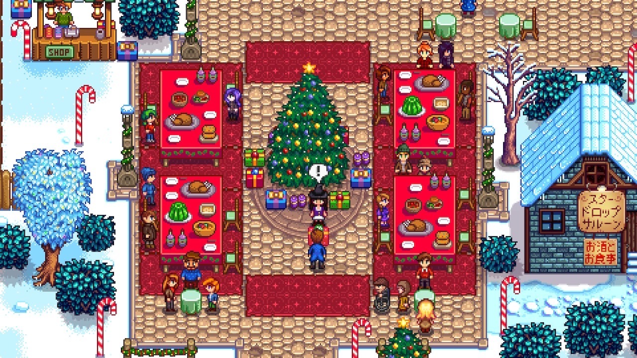 『Stardew Valley』冬星祭
