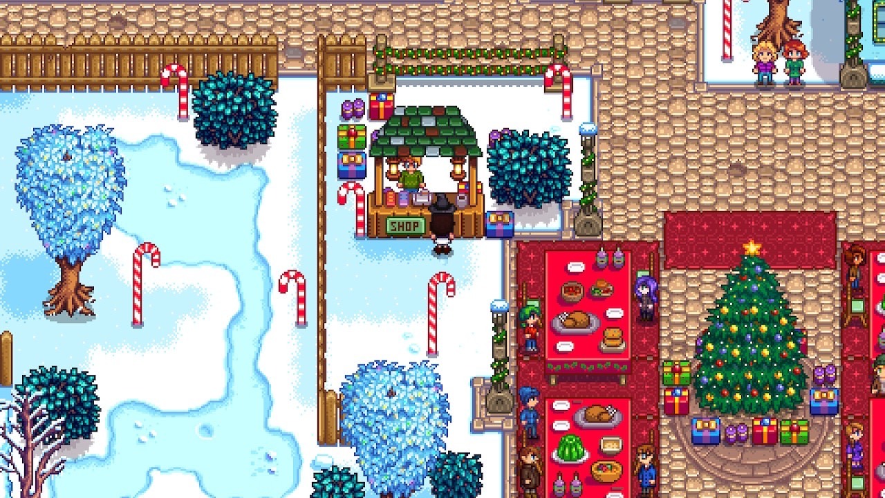『Stardew Valley』冬星祭