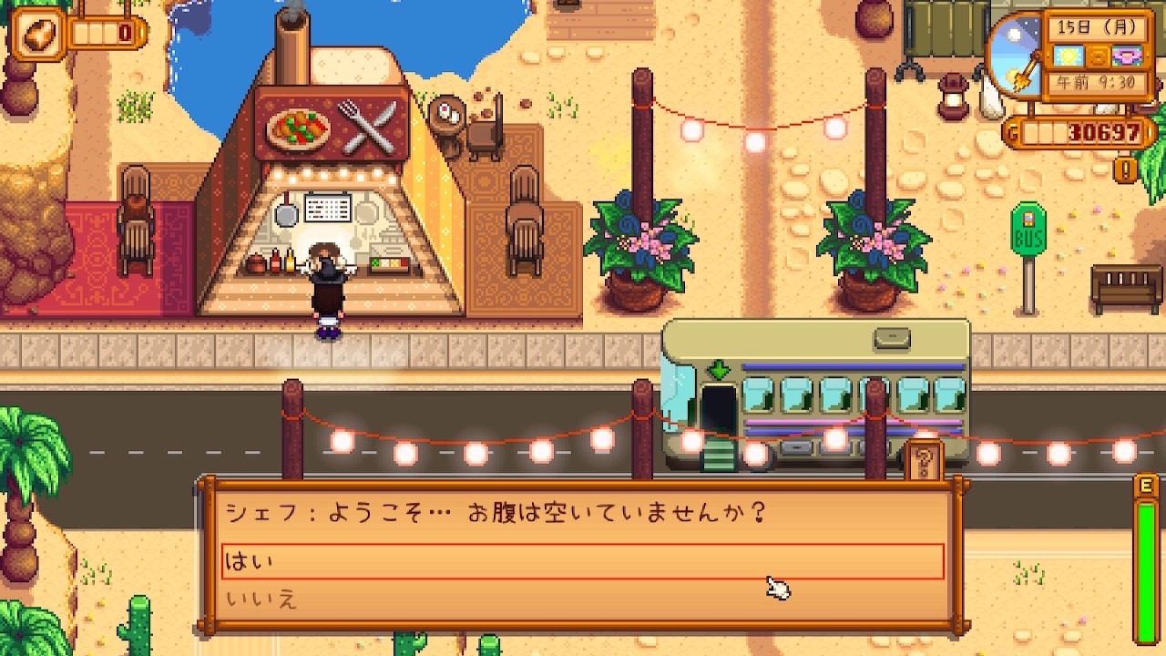 『Stardew Valley』シェフ