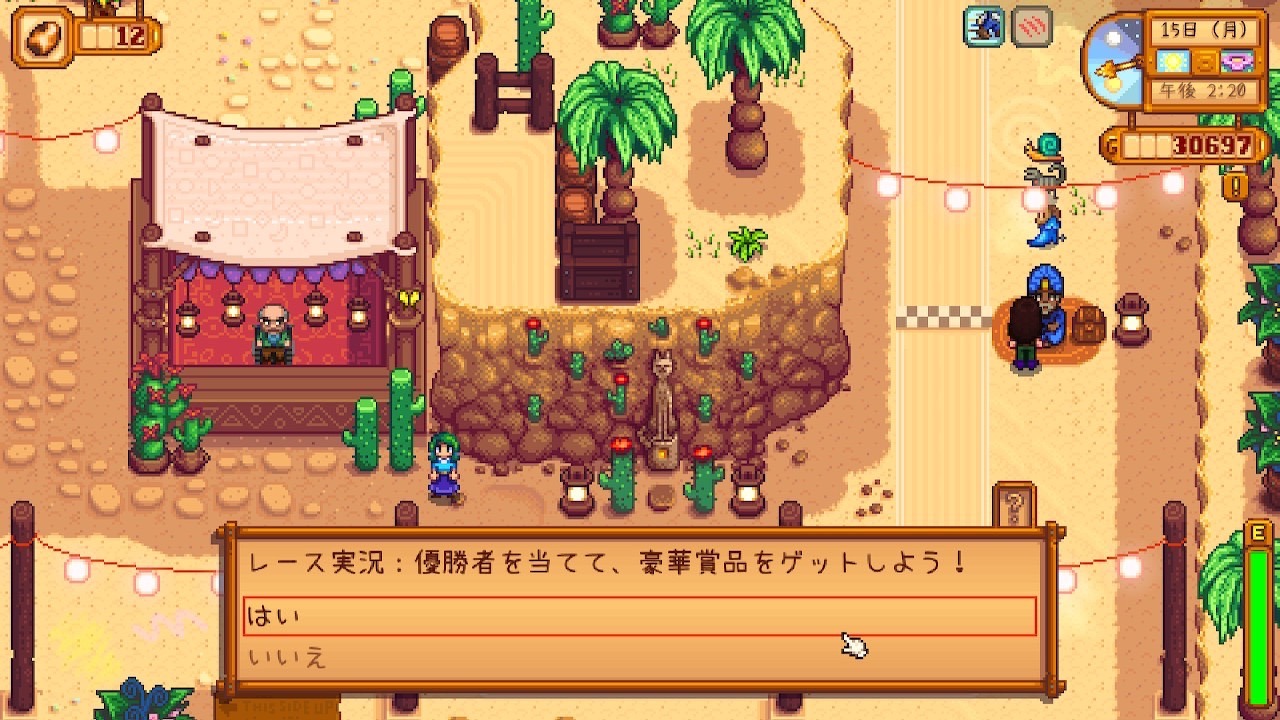 『Stardew Valley』レース