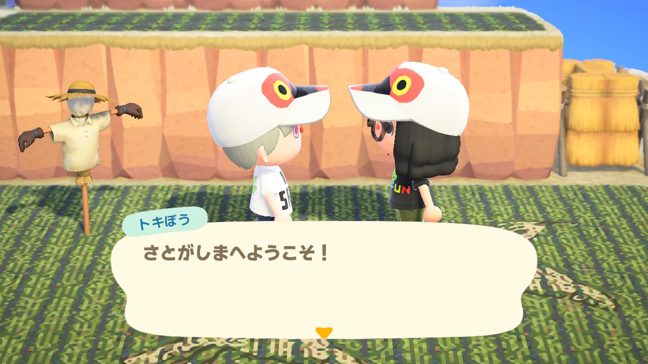 さどが島のトキの帽子