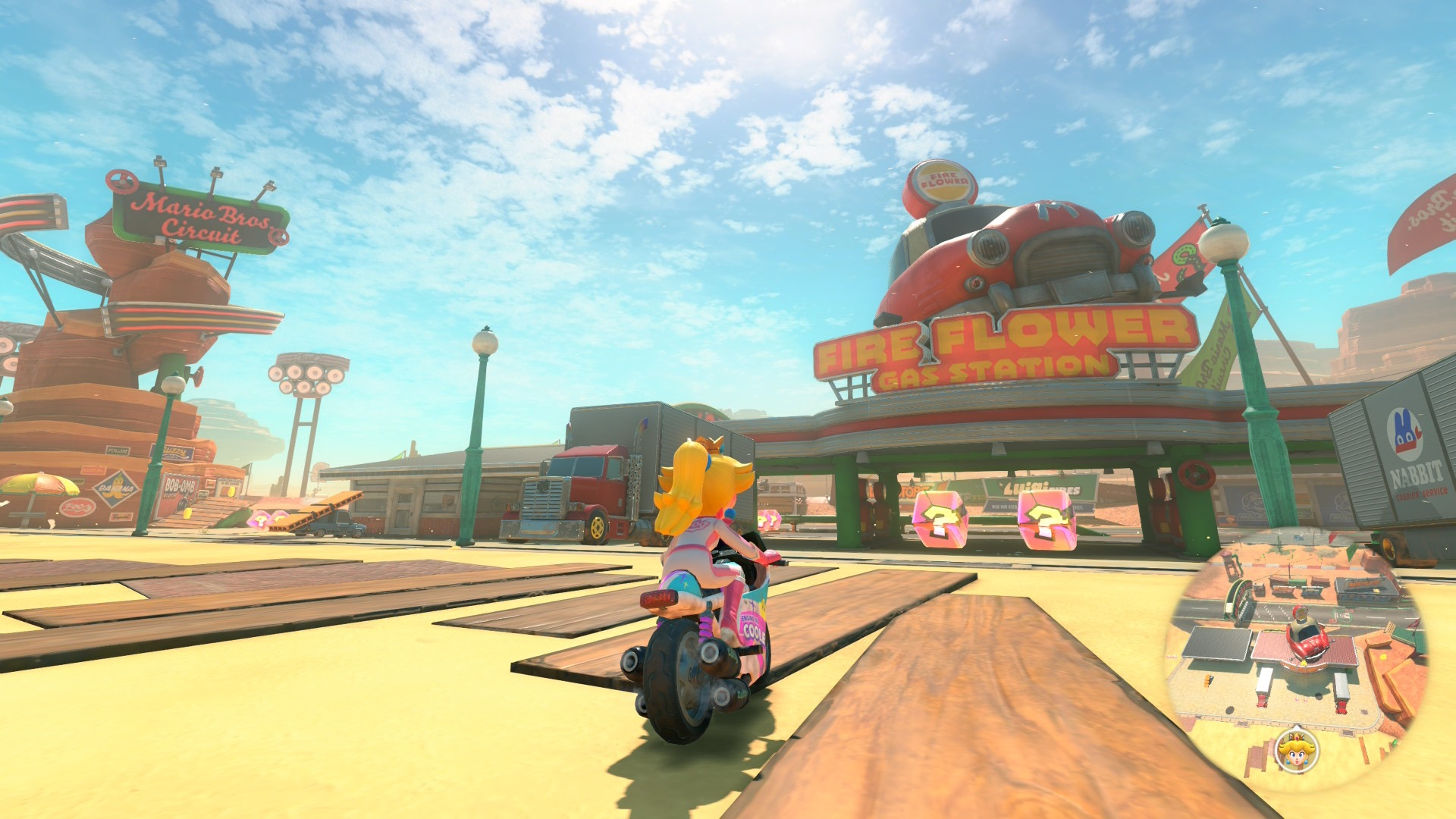 FIRE FLOWER GAS STATIONの外観