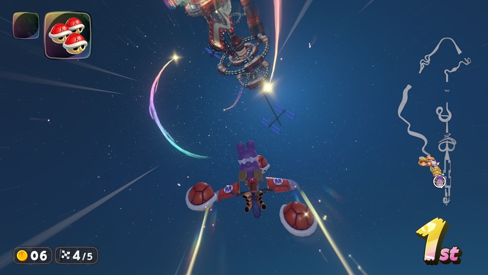 『マリオカート ワールド』レインボーロード
