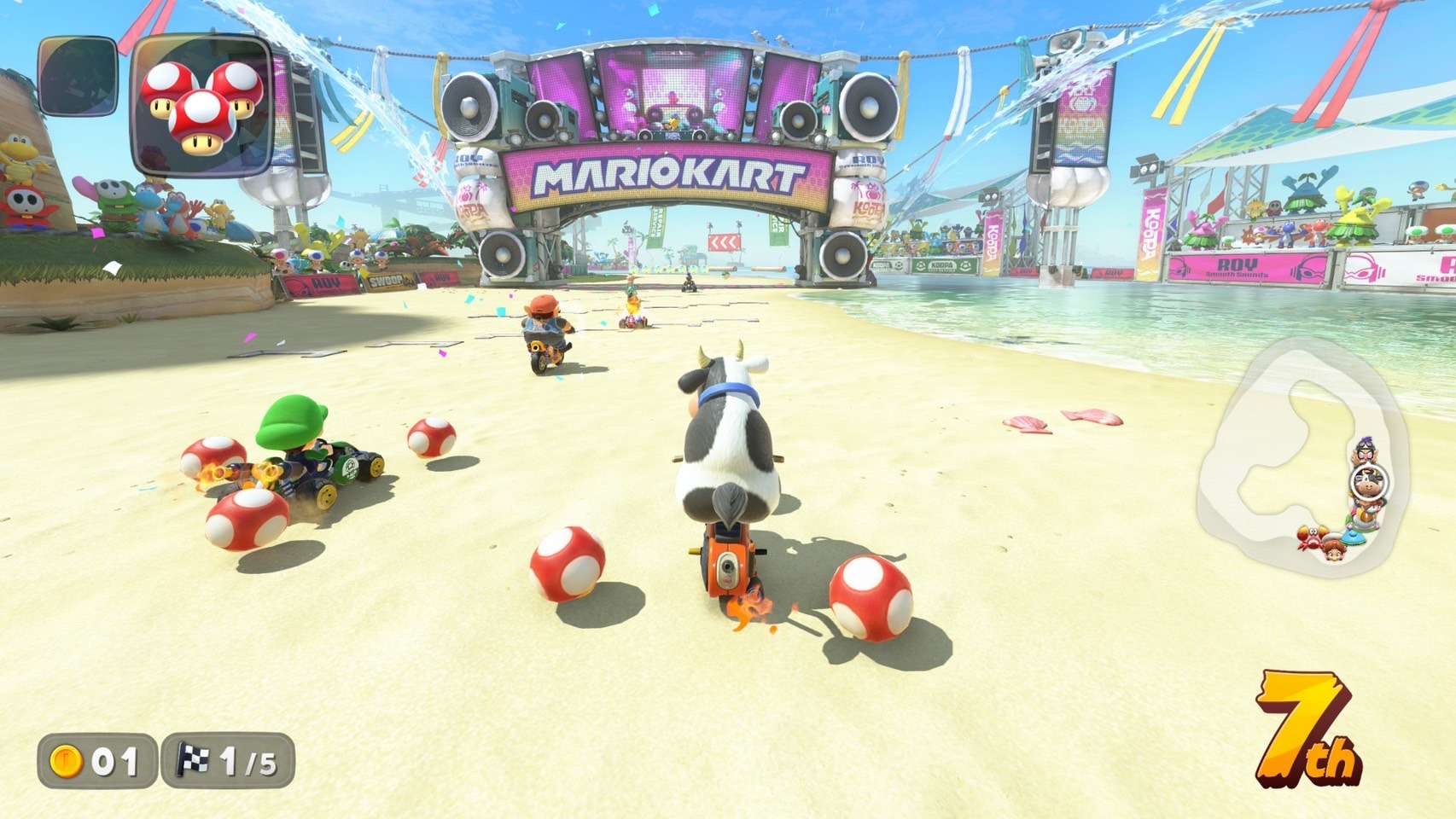 『マリオカート ワールド』レース