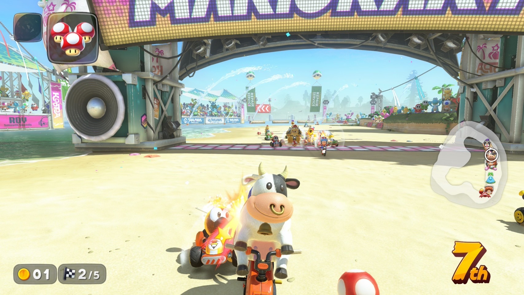 『マリオカート ワールド』レース